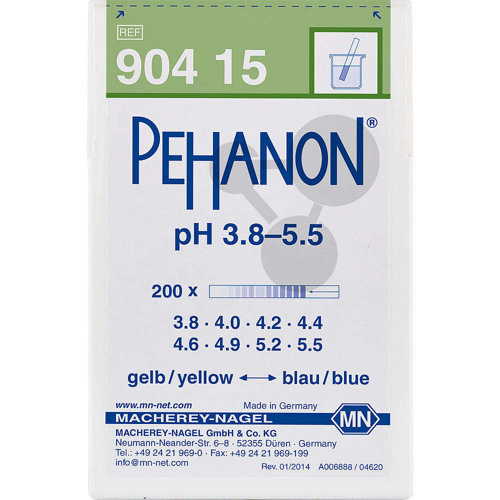 Pehanon-Indikator pH 3,8-5,5