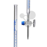 Burette Schellbach robinet en verre Classe B 50 ml/0,1