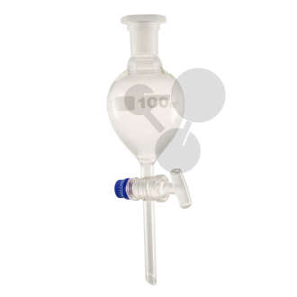 Ampoule à décanter VB forme poire clé en verre 250 ml